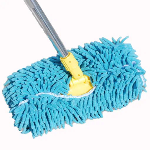 SW19170 – OCEAN ACCESS Car Wash Brush, 10 Inch Rectangular Head Without Hose Connection Blue Microfiber Chenille With...